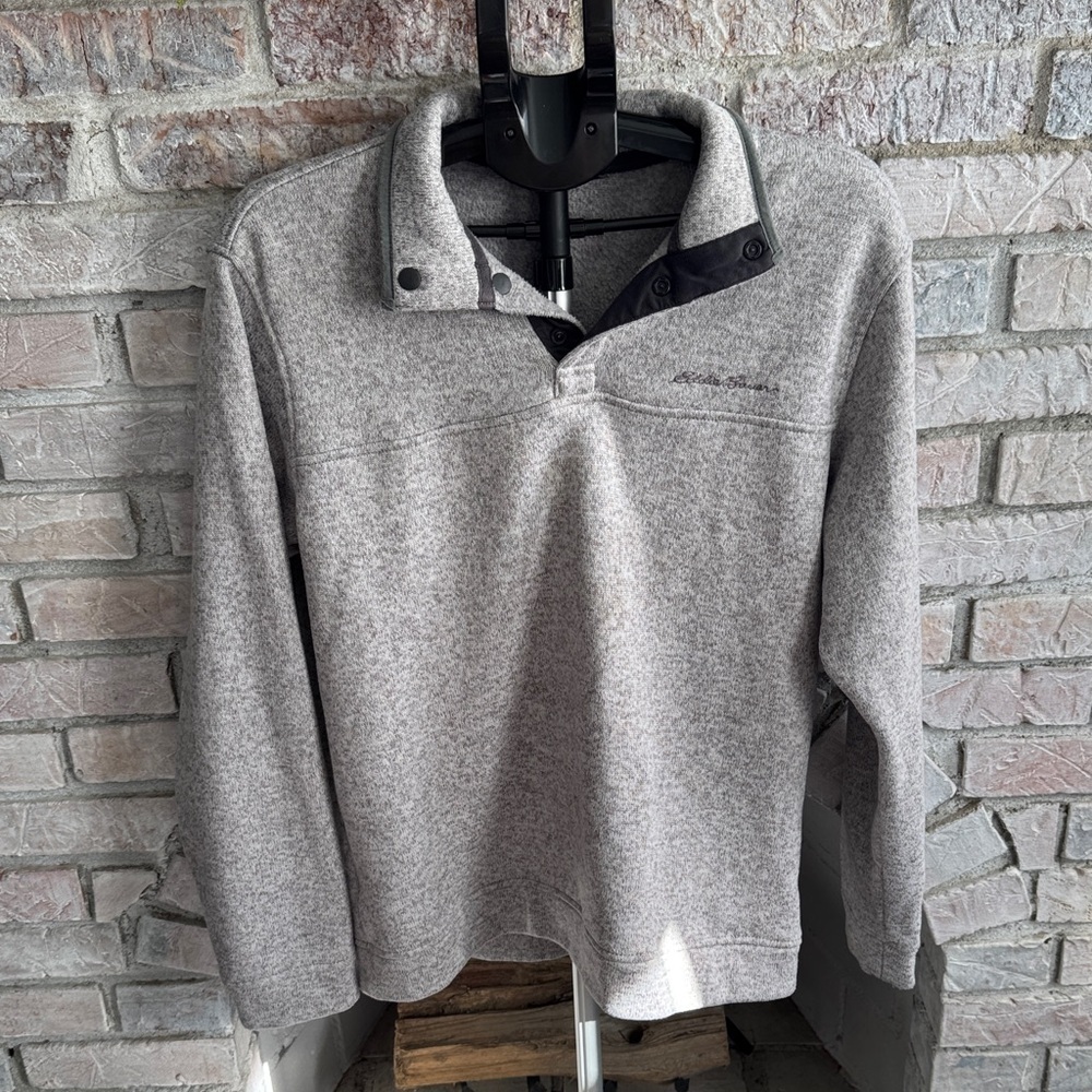Eddie Bauer Gray Men's Pullover